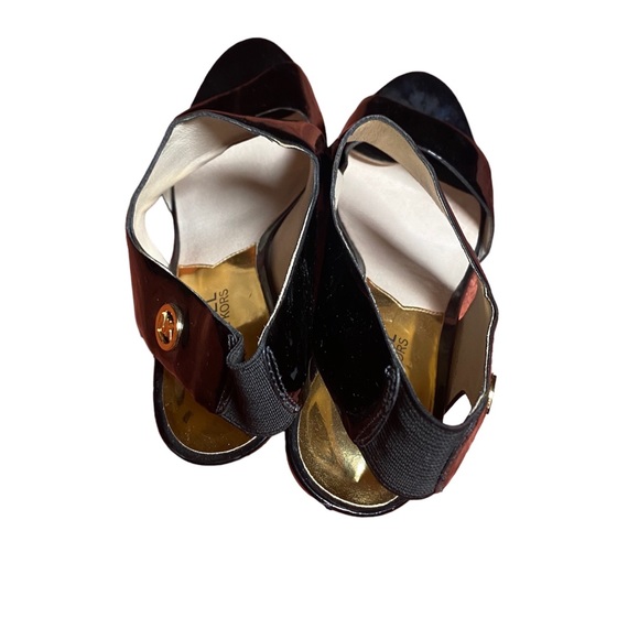 Michael Kors Pantene Leather Heels - Picture 4 of 5